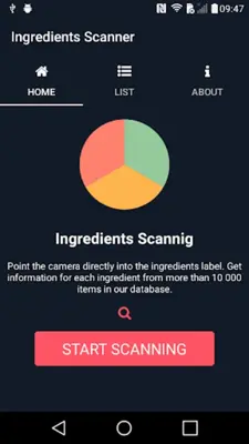 Ingredients Scanner android App screenshot 4